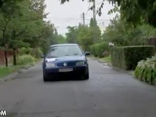 Amateur fucks the driving instructor!